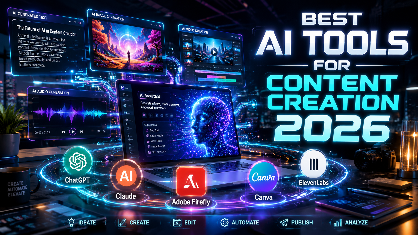 Best AI Tools For Content Creation 2026: The Ultimate Guide for Creators and Marketers