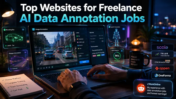 Top Websites for Freelance AI Data Annotation Jobs That Actually Pay